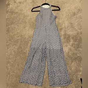 Eyelet Halter neck Jumpsuit